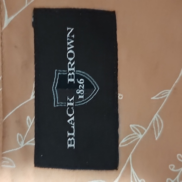 Black Brown 1826 Button Down Short Sleeve - Size S - Pink - Picture 3 of 3